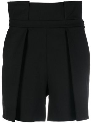 Federica Tosi pleated tailored shorts - Black