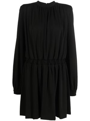 Federica Tosi ruched mini dress - Black
