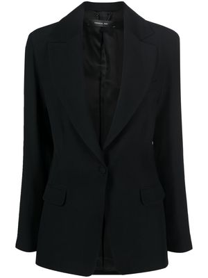 Federica Tosi single-breasted blazer - Black