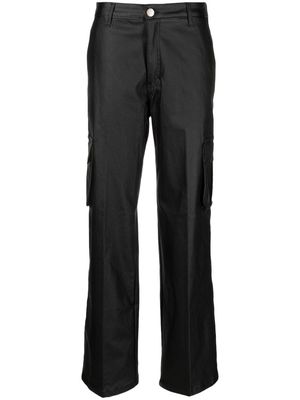 Federica Tosi straight-leg cargo trousers - Black