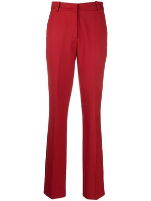 Federica Tosi straight-leg cut trousers - Red