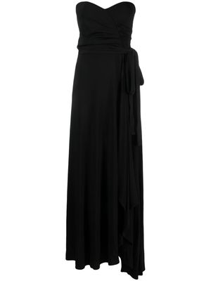 Federica Tosi strapless jersey dress - Black
