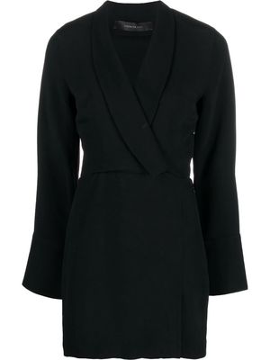 Federica Tosi wrap-style dress - Black