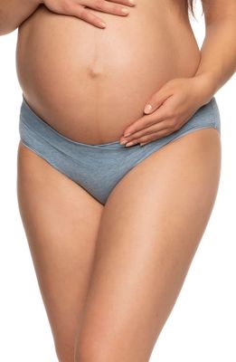 Felina 3-Pack Organic Cotton Maternity Briefs in Slate/Sky/Cloud 