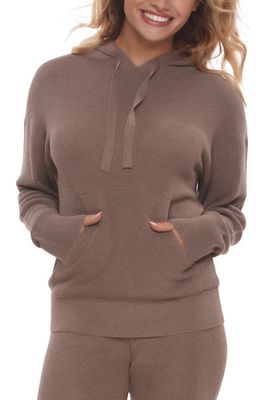 Felina Chill Vibes Sweater Hoodie in Truffle