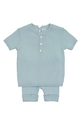 Feltman Brothers Knit Henley & Pants Set in Mint 