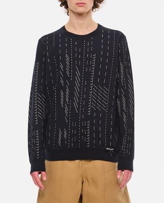 Fendi Allover Crewneck Sweater