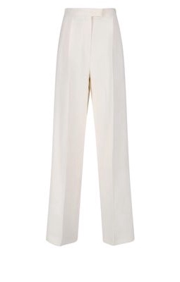 Fendi Back Dart Straight Trousers