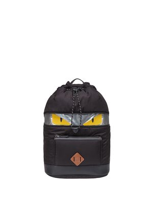 Fendi Bag Bugs motif backpack - Black