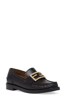 Fendi Baguette Loafer in Black