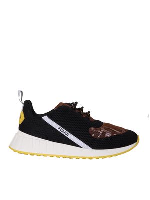 Fendi Black Ff Sneakers