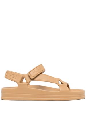 Fendi chunky-sole sandals - Brown