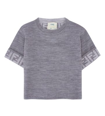 Fendi Crewneck Short-sleeved Sweater