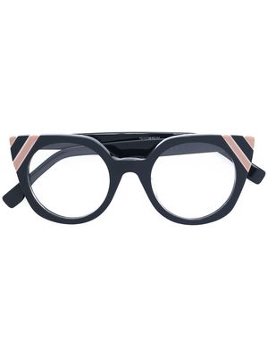 Fendi Eyewear cat eye glasses - Grey