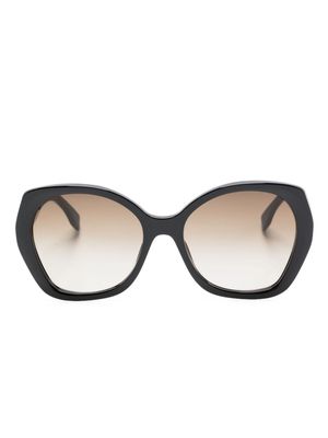 Fendi Eyewear FE40112I 01F butterfly sunglasses - Black