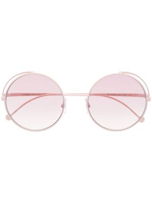 Fendi Eyewear Fendirama round sunglasses - Pink