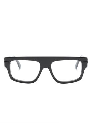 Fendi Eyewear rectangle-frame glasses - Black