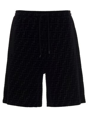 Fendi Ff All Over Bermuda Shorts