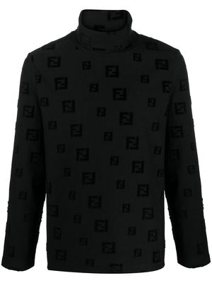 Fendi FF monogram jumper - Black