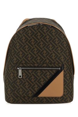 Fendi Ff Motif Backpack