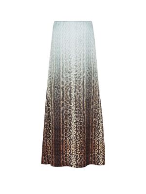 Fendi Ff Motif Maxi Skirt