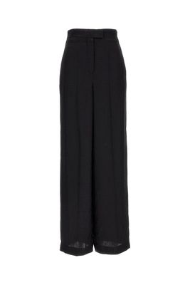 Fendi Ff Motif Wide-leg Pants