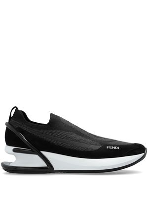 FENDI First 1 panelled sneakers - Black