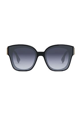 Fendi First 63MM Square Sunglasses