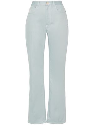 Fendi - High-rise Straight-leg Jeans - Blue