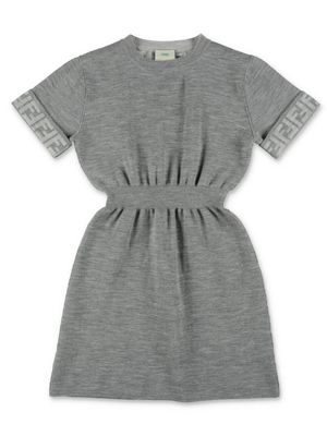 Fendi Kids Dresses Grey