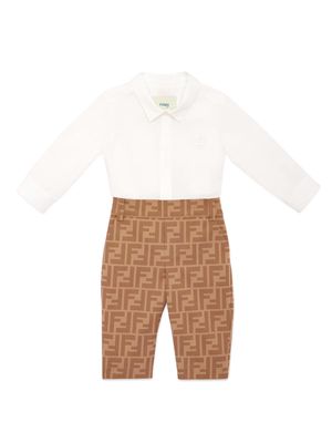 Fendi Kids Dresses White