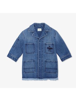 Fendi Kids Jackets Blue