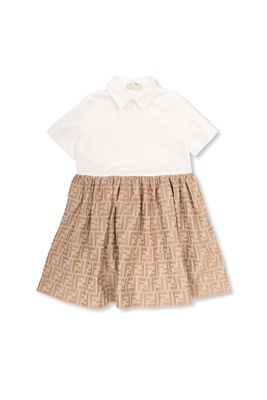 Fendi Kids Monogrammed Dress