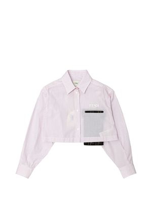 Fendi Kids Shirts Pink