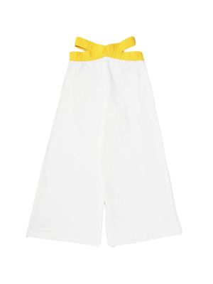 Fendi Kids Trousers White