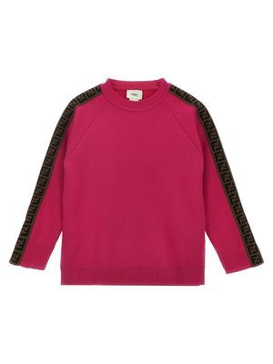 Fendi Logo Profiles Sweater