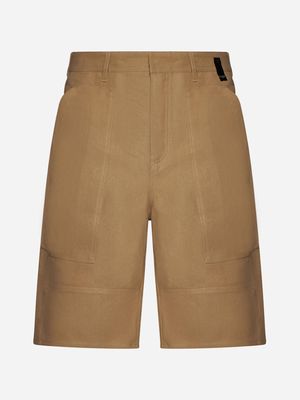 Fendi Paper Canvas Bermuda Shorts