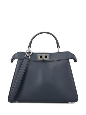 Fendi Peekaboo Lock Twist Top Handle Bag