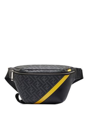 Fendi Pre-Owned 1974 Zucca belt bag - Black