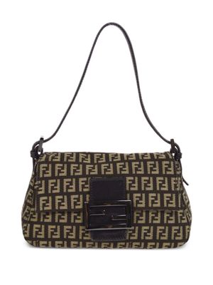 Fendi Pre-Owned 1990-2000 Mamma Baguette shoulder bag - Brown