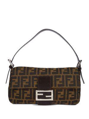 Fendi Pre-Owned 1990-2000 Zucca Baguette shoulder bag - Brown