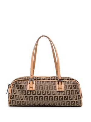 Fendi Pre-Owned 1990-2000 Zucchino-pattern handbag - Brown