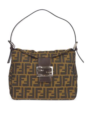 Fendi Pre-Owned 1990-2000s Zucca-jacquard shoulder bag - Brown