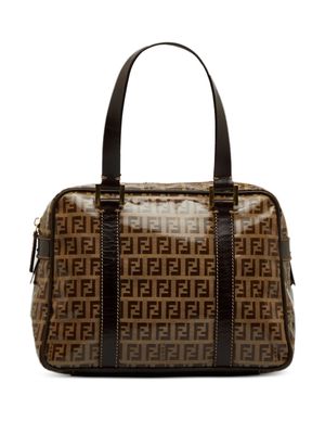 Fendi Pre-Owned 2000-2010 Zucchino Crystal tote bag - Brown