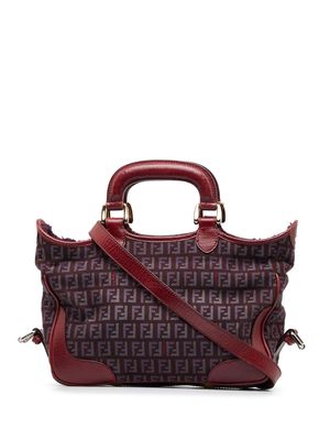 Fendi Pre-Owned 2000-2010 Zucchino two-way handbag - Red