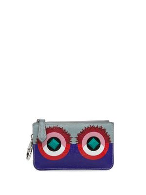 Fendi Pre-Owned 2000-2022 Monster Eyes key pouch - Purple