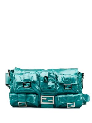 Fendi Pre-Owned 2023 multi-pocket Baguette belt bag - Blue