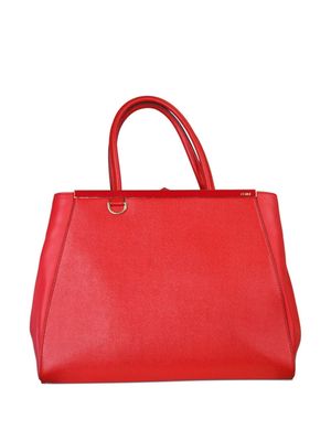 Fendi Pre-Owned large 2Jours tote bag - Red