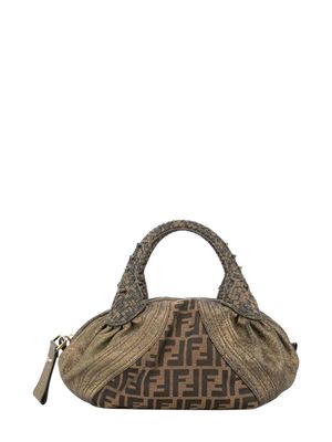 Fendi Pre-Owned Spy Zucca handbag - Brown
