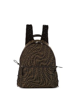 Fendi Pre-Owned Zucca Vertigo backpack - Brown